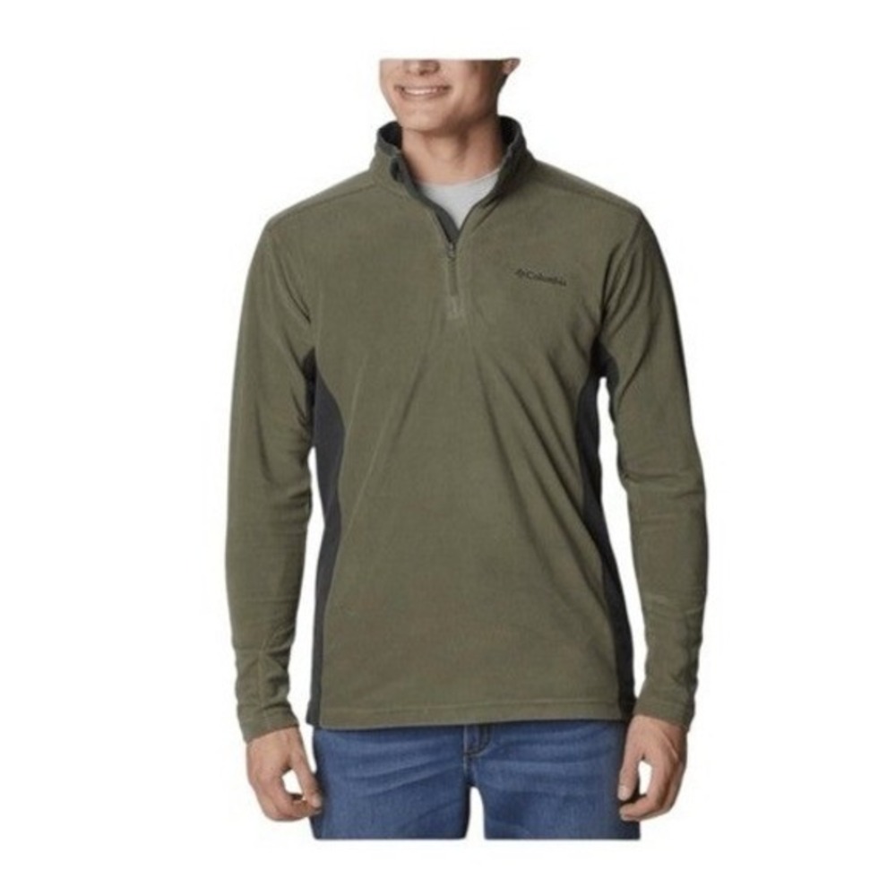 Columbia Klamath Range Half Zip Fleece Jacket Long Sleeve Pull-Over Sweater S